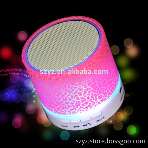 Wholesale mini music speaker wireless bluetooth led light speaker for sale